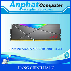 Bộ nhớ RAM PC ADATA XPG Spectrix D50 DDR4 3200MHz PC4-25600 16GB - Hàng chính hãng