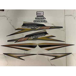 Bộ tem honda Wave S 110 màu đen đời 2010 hàng nhập Thái Lan chất lượng cao dành riêng cho dòng xe này, tem màu sắc cực đẹp và bền,giá bán cực tốt bán lẻ như bán sỉ