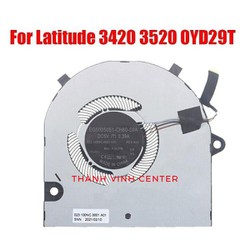 [HCM] Fan Quạt Tản Nhiệt Laptop Dell Latitude 3420 E3420 3520 E3520 0YD29T YD29T 023.100NC.0041 Giá Rẻ (NEW ZIN)