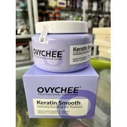 Kem Hấp Ủ Phục Hồi Mềm Mượt Ovychee Keratin Smooth 500ml