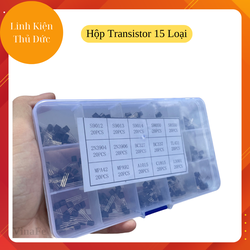 Hộp Transistor Tổng Hợp 15 Loại S9012 Đến 13001 (20 PCS / Loại)