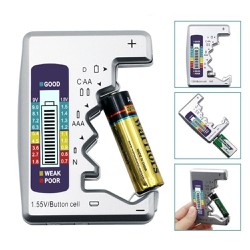 Thiết Bị Kiểm Tra Dung Lượng Pin C/D/N/AA/AAA/9V 6F22 Pin /1.55V