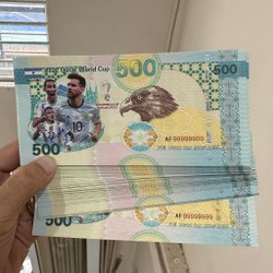 Tờ Kỷ Niệm MESSI WC 2022 Siêu Đẹp
