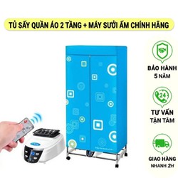 Tủ sấy quần áo gia đình chuyên dụng 1300W chịu tải đến 15kg hàng cao cấp loại tốt