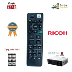 Remote Điều khiển máy chiếu RICOH PJS2130 PX2130 PJWX2130 - Hàng chính hãng mới 100% Tặng kèm Pin