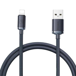 Cáp sạc nhanh 2.4A Baseus Crystal Shine Series Fast Charging Data Cable USB to iP 1M2