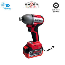 Máy Chuyên Vít Pin DEKTON M21-CV230N Màu Đỏ - Motor Brushless - Chân Pin Phổ Thông