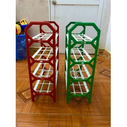 Kệ để giầy dép nhựa 4 tầng