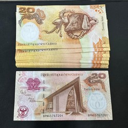 Tờ Papua New Guinea 2008 Con Heo Hợi phù hợp làm quà tặng , sưu tầm may mắn
