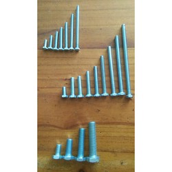 Bulon các loại, bu lon đầu lục giác 6li, bù lon 6 cạnh