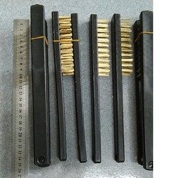 Bàn chải cán nhựa sợi thau, bàn chải sắt