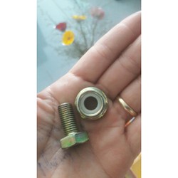Ốc có tán ren ngược 8li, ốc ren nhuyễn