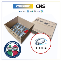 Kính Bảo Hộ Chống Sương Mù Và Tia Cực Tím, Có Thể Điều Chỉnh Thoải Mái Softgle Comfort - Hộp 12 Cái