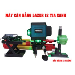 Máy cân mực Laser MAKITA 12 tia xanh 3D -2 PIN