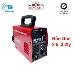 Máy Hàn Điện Tử Mini K-MAX 250A Chuyên Hàn Que 2.5 ly , 3.2 ly siêu khoẻ