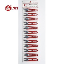 Combo 1 dây 12 cái kéo bấm chỉ hãng Pin 1423 loại nhỏ, 1551 loại to được sử dụng trong nghành may mặc