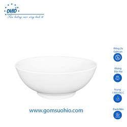 Tô Khum 6 INCH (15.5 cm) Sứ Trắng OHIO