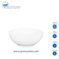 Tô Khum 18cm Sứ Trắng OHIO