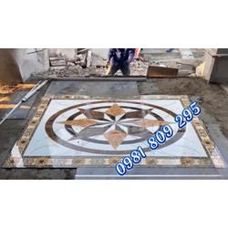 Gạch thảm lát hiên nhà hình ngôi sao NH555