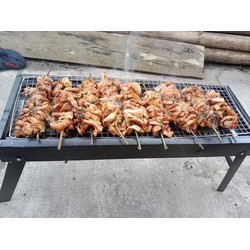 Bếp nướng than hoa dài