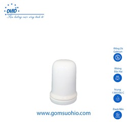 Ống Tăm Có Nắp Sứ Trắng OHIO