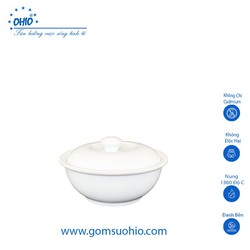 Thố Sup Sứ Trắng OHIO