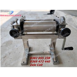 Máy Cán Khô Mực Khô Heo Quay Tay Inox