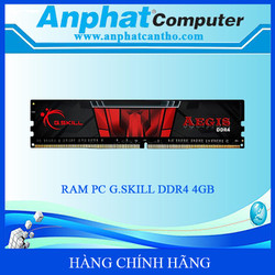 Bộ nhớ RAM PC G.SKILL 4GB DDR4 2400MHz (F4-2400C17S-4GIS) - Hàng chính hãng