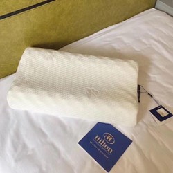 Gối cao su non hilton có hạt matxa chống đau mỏi vai gáy