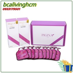 Pigina dung dịch vệ sinh phụ nữ 2 chai tặng kèm 10 gói làm hồng thơm se khít và êm dịu cho cô bé