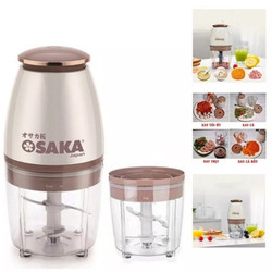 Máy xay OSAKA nắp đồng - Máy xay thịt cầm tay, xay sinh tố, mọi loại thực phẩm, máy xay mini