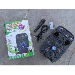 Loa Bluetooth Xách Tay, Loa Kéo Karaoke Di Động TWS (S16M)