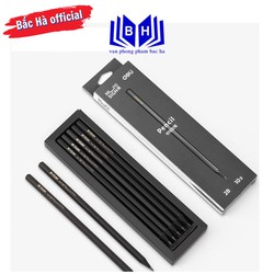 Bút chì thời thượng Deli đen NS722-2B nét thanh nét đậm - 1 chiếc ( S722 )
