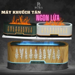 (HCM) Máy Khuếch Tán tinh Dầu Ngọn Lửa Bông Lúa Dài, Xông Hương Thơm, Tạo Mùi, Giảm Stress, Thư Giãn - BOBA NATURALS