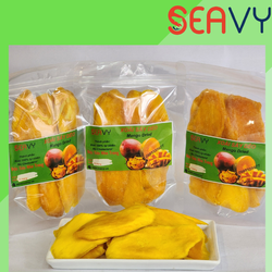 Xoài sấy dẻo Nha Trang không xơ không đường tốt cho người ăn kiêng, gói 1kg - Seavy