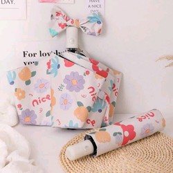 Ô dù đi mưa hình hoa cực đẹp