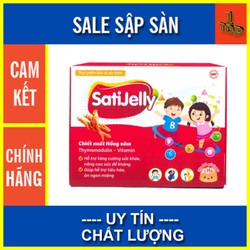 SatiJelly thạch hỗ trợ nâng cao sức đề kháng, giúp bé tiêu hóa tốt hơn (30gói) - Top 1 Pharmacy
