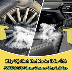 Máy Vệ Sinh Hơi Nước Cầm Tay POWERBRUSH Steam Cleaners Công Suất Cao - Home and Garden