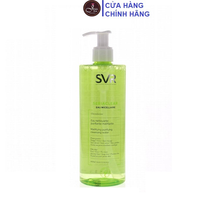 Hình ảnh Nước Tẩy Trang SVR Sebiaclear Eau Micellaire Cho Da Dầu 400ml