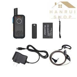 Combo 2 Bộ đàm mini siêu mỏng PTT Power Ultra-Thin pin lithium công suất cao khoảng cách 5km