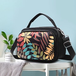 Túi xách nữ vải dù siêu bền không thấm nước, kiểu dáng Hàn Quốc size 21cm