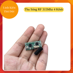Mạch Thu Sóng RF 315Mhz 4 Kênh
