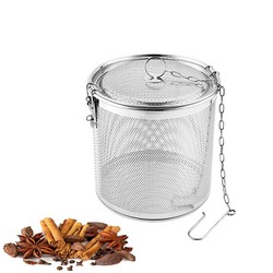 Giỏ Lưới Inox Kích Thước 8 cm Nhúng Nồi Phở, Lọc Trà Xanh, Hầm Xương Tiện Lợi An Toàn
