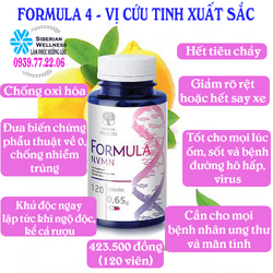 Formula 4 - Thực phẩm bảo vệ sức khỏe 120 viên