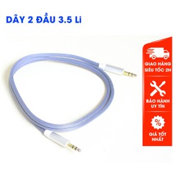 Dây tín hiệu âm thanh AV 2 đầu 3 li, cáp âm thanh kết nối máy tính điện thoại ra các thiết bị âm thanh