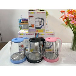 Ấm đun nước siêu tốc GD-ST16 vỏ thủy tinh, trong suốt