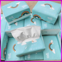 [Thùng 30 gói] giấy ăn rút cầu vồng