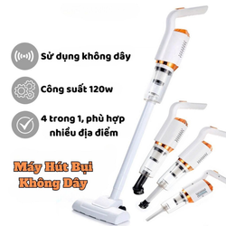 Máy hút bụi 4 chức năng có tích điện siêu tiện lợi