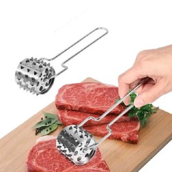Dụng Cụ Làm Mềm Thịt Dạng Lăn Inox Cao Cấp