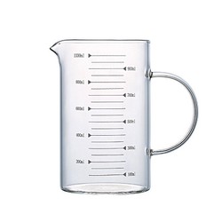 Ly Thuỷ Tinh Chia Vạch Đo Lường Chịu Nhiệt Dung Tích 1000 Ml